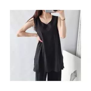 아이우먼 에니팅레이어드면롱나시 NSK965M512 빅사이즈