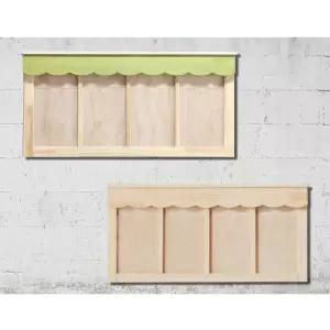 어린이집 게시판 유치원 알림판 원목 아크릴 학교 집게 아파트 교회 학원 안내판