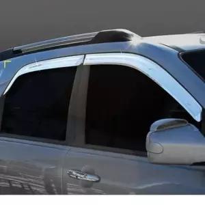 [CAR] 썬바이저 4P 빗물받이 햇빛가리개 크롬 뉴스포티지