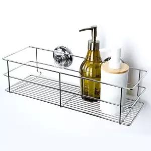 [제이프로젝]와이어 선반400 욕실정리대 젠다이 수납 화장실세면대 욕실선반 화장실선반 욕실수납 스텐레스