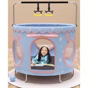 12ft 놀이시설 방방 점핑 보호 실내 대형 안전가드 블루