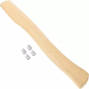 가나조노 나무 도끼 손잡이 원예용 15인치 교체용 손도끼 야외 활동 부드러운 그립