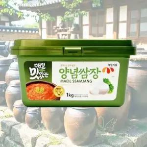 [셀러허브]대용량 맛있는 양념쌈장 1kg x 12개 (S43879415)