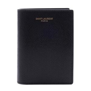 [AK플라자] [생로랑] 24FW 남성 로고 반지갑 (668726 H3Z2W 1000 24F)