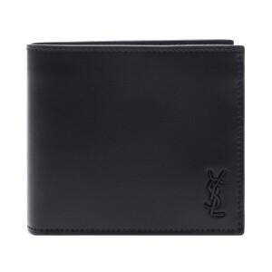 [AK플라자] [생로랑] 25FW 남성 모노그램 반지갑 (607727 1JB0U 1000 25F)
