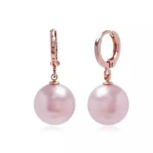 모임 로잘린 진주 로즈골드 원터치 귀걸이 E482 12mm