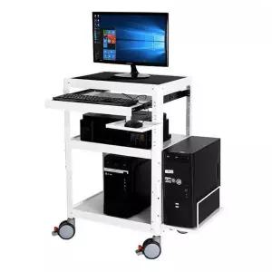 모니터선반 트롤리 웨건 회의실 거치대 이동식 테이블