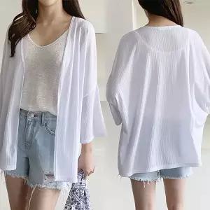 [하프클럽/아이우먼]위쉬몰 NO 시스루쿨가오리가디건(E274H603) 빅사이즈