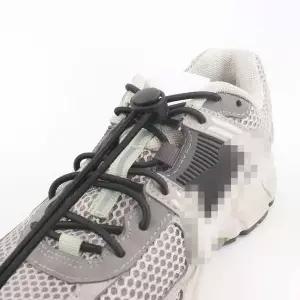 블랙 색상 신발끈 조절 가능한 등산 운동화 끈