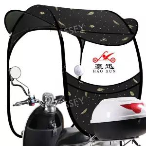 전동차 햇빛 노인 덮개 스쿠터 차양막 캐노피 어르신