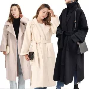 [모두모아]여성 롱코트 코트 여자 트렌치 자켓 가을 겨울 봄 오버핏 롱 트렌치코트