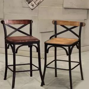 빈티지 바텐체어 높은의자 접이식 간이 카페 홈바 바스툴