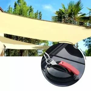 3.6M 방수 사각그늘막 1P 차량 흡입컵 2P 그늘막세트