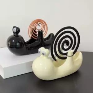 세라믹 모기향 받침 화상 실내 재받이 방지 인테리어