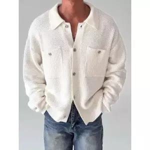 남사친 블랙 니트 가을 트렌드 상의 칼라넥 카디건 터틀넥 원픽3