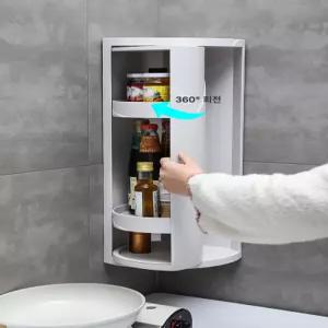 욕실 수납장 슬라이딩장 코너 화장실욕실장 수납 수건장 정리대 수건 무공평 플랩장