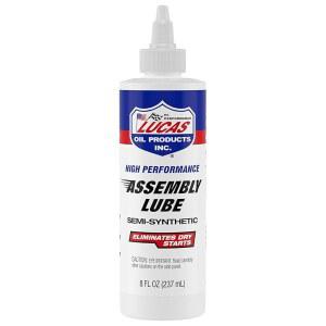 루카스 오일 10153 고성능 반합성 어셈블리 윤활유 - 8온스