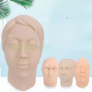 병원 봉합 인체모형 얼굴 실습용 피부 모형 실리콘 교육