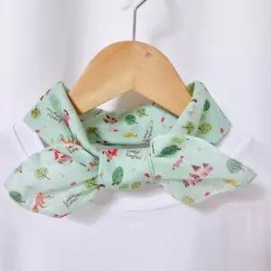 아사 쁘띠 빅사이즈 면 손수건 빨간 민트 스카프 망토 스카프 스카프빕 여성손수건