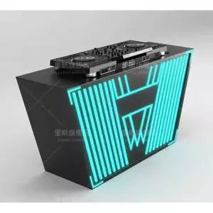 DJ 부스 디제잉 장비 축제 행사 파티 테이블 공연장 콘솔