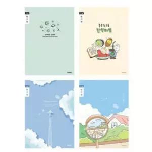 [문구/오피스] 초등 3-6 좁은칸A 공책 노트 일기장 10개 1세트