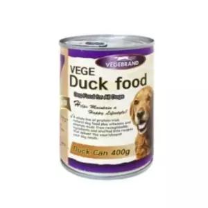 강아지간식 베게 오리고기캔400g