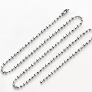 볼체인 군번줄 50cm 키체인 볼체인 구슬줄 재료