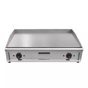 전기 부침기 그리들 플레이트 사각 그릴 업소용 불판 스테이크 호떡 식당 햄버거 볶음 구이