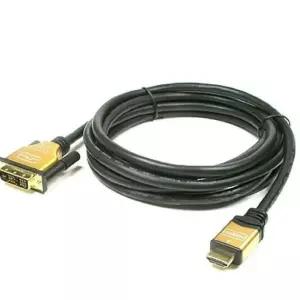 HDMI DVI 케이블 (고급형 Gold Metal) 5M