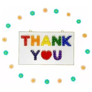 창의교구- 스트링아트 THANK YOU 만들기 1인용 실습교구