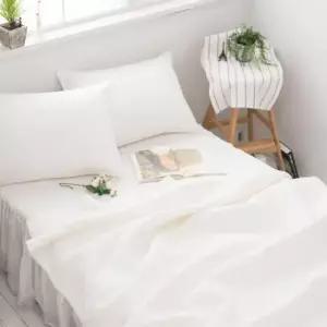 매트리스커버 (여름이불 기획전) 퓨어 화이트 순면워싱여름이불