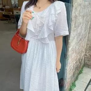 면원피스 무지 빅사이즈 빅사이즈여성의류 봄여름 빅사이즈원피