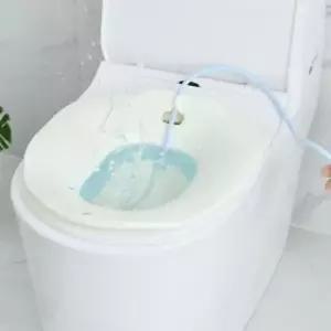 임산부선물 가정용 버블식 좌욕대야 스카이블루