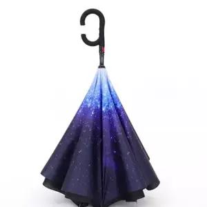 차량용 물받이 거꾸로 세우는 반전 자동 장우산 거꾸로우산 거꾸로접는우산 반전우산