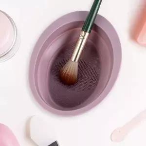 [알티피아]세척용 실리콘 세안용기 메이크업퍼프 클렌징브러쉬 보관함