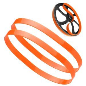 업그레이드 밴드 톱 우레탄 타이어 - 14인치 x 1인치 0.095인치(2팩) 제트, 그리즐리, 파워매틱 톱과 호환 가능