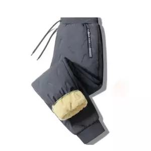 현장 겨울 일복 조거팬츠 한파 방한 그레이 겨울 기모 기모바지 방한 남자 허리밴딩