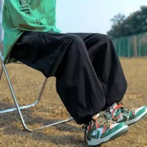 발목조절 남자 바지 패션 일자팬츠 조거팬츠