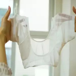 [이지커머스]속옷 겨땀 방지 이너 겨드랑이 땀 자국 흡수 패드 런닝 이너웨어 여름 겨땀이너 겨드랑이땀자