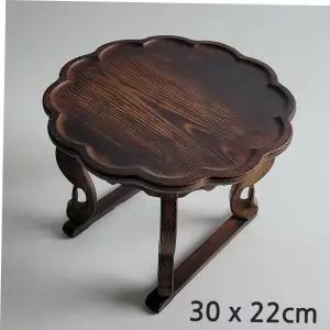 소반 원목 개다리 찻상 3호