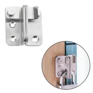 [이지커머스]도어 걸고리 잠금쇠 판걸고리 잠금장치 도어걸쇠 걸쇠