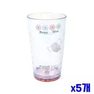 튼튼한 투명컵 8.2x14cm x5개 가정용컵 주방컵 물컵