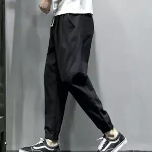 바지 남자 캐주얼 긴바지 린넨 9부 조거팬츠 편한