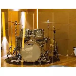 드럼 아크릴 보드 가벽 공연장 교회 합주 가림막 투명