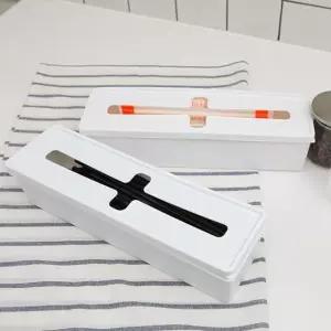 [퍼니메이커]화이트 비닐 봉지 정리함 (특대) 비닐봉지보관함 비닐봉지정리 비닐봉투보관함 봉지정리함 주