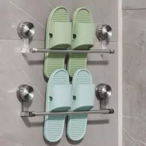 ( )흡착식 수건걸이 욕실 선반 무타공 화장실 수건 행거 정리