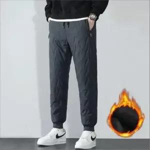 남성 팬츠 겨울 패딩바지 융털안감 방한 기모