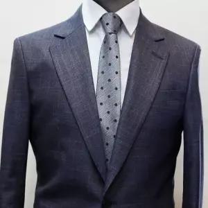 젠틀타이 그레이 댄디 도트 자동넥타이 폭6.5cm) 타이 자동넥타이 수동넥타이 나비넥타이