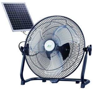 태양 풍기 태양열 선풍기 야외 12v 충전 순환 16인치