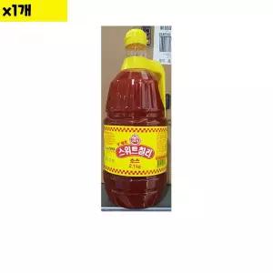 식자재 도매 스위트칠리소스 오뚜기 2.1Kg 1개 칠리소스 액상소스 식당납품